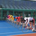 Athletic meeting at Tachikawa velodrome 　